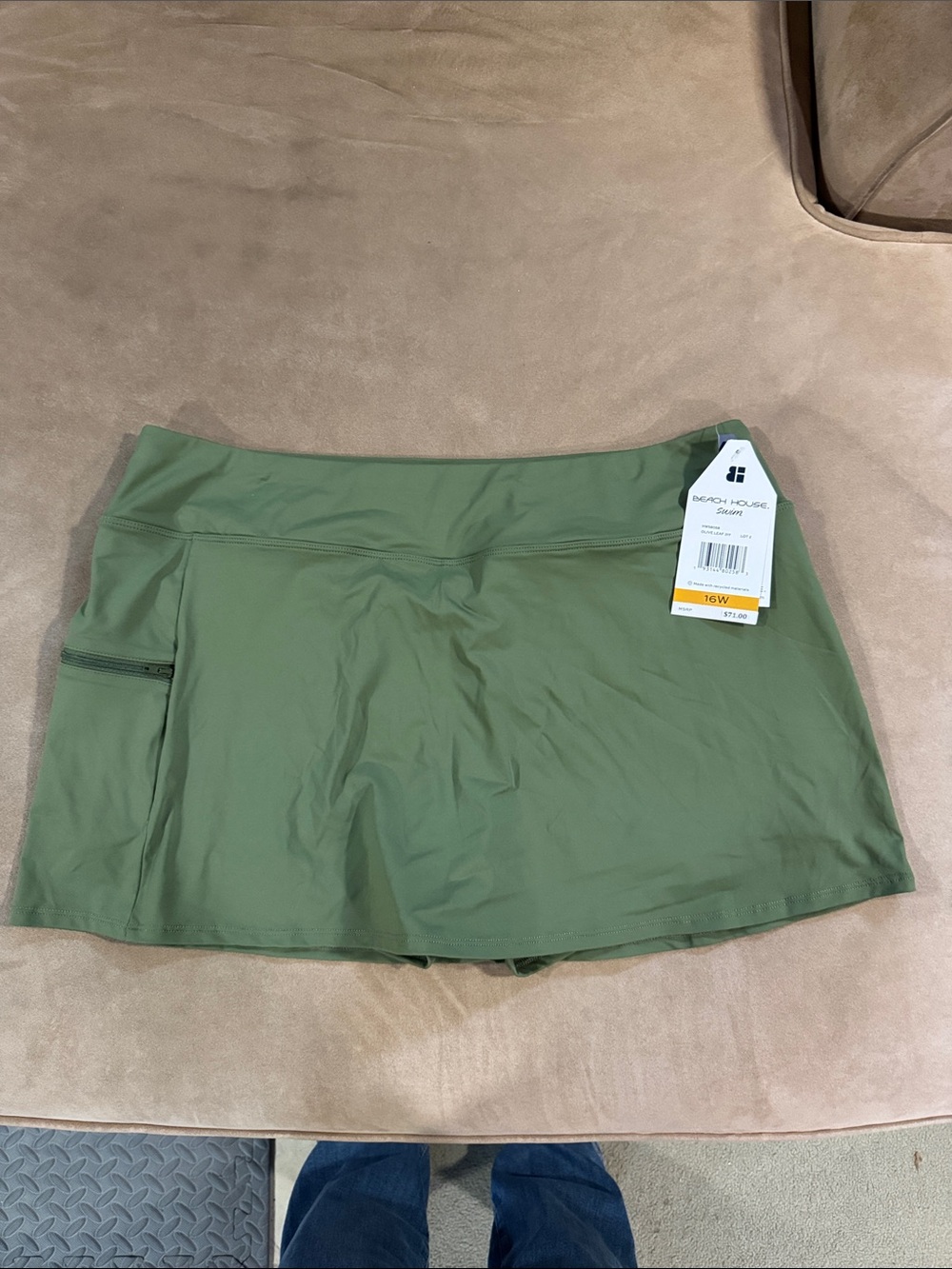 Beach House Olive Swim Bottoms